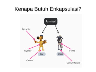 Kenapa Butuh Enkapsulasi?
 
