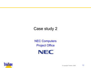 Case study 2 NEC Computers Project Office 