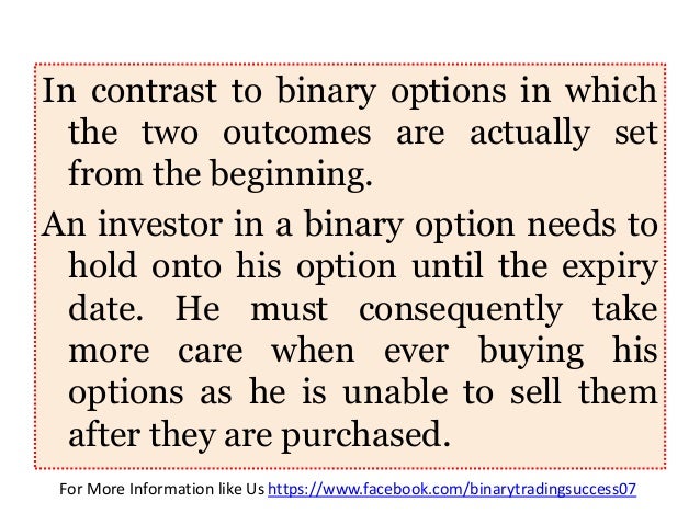 Difference between binary options and digital options