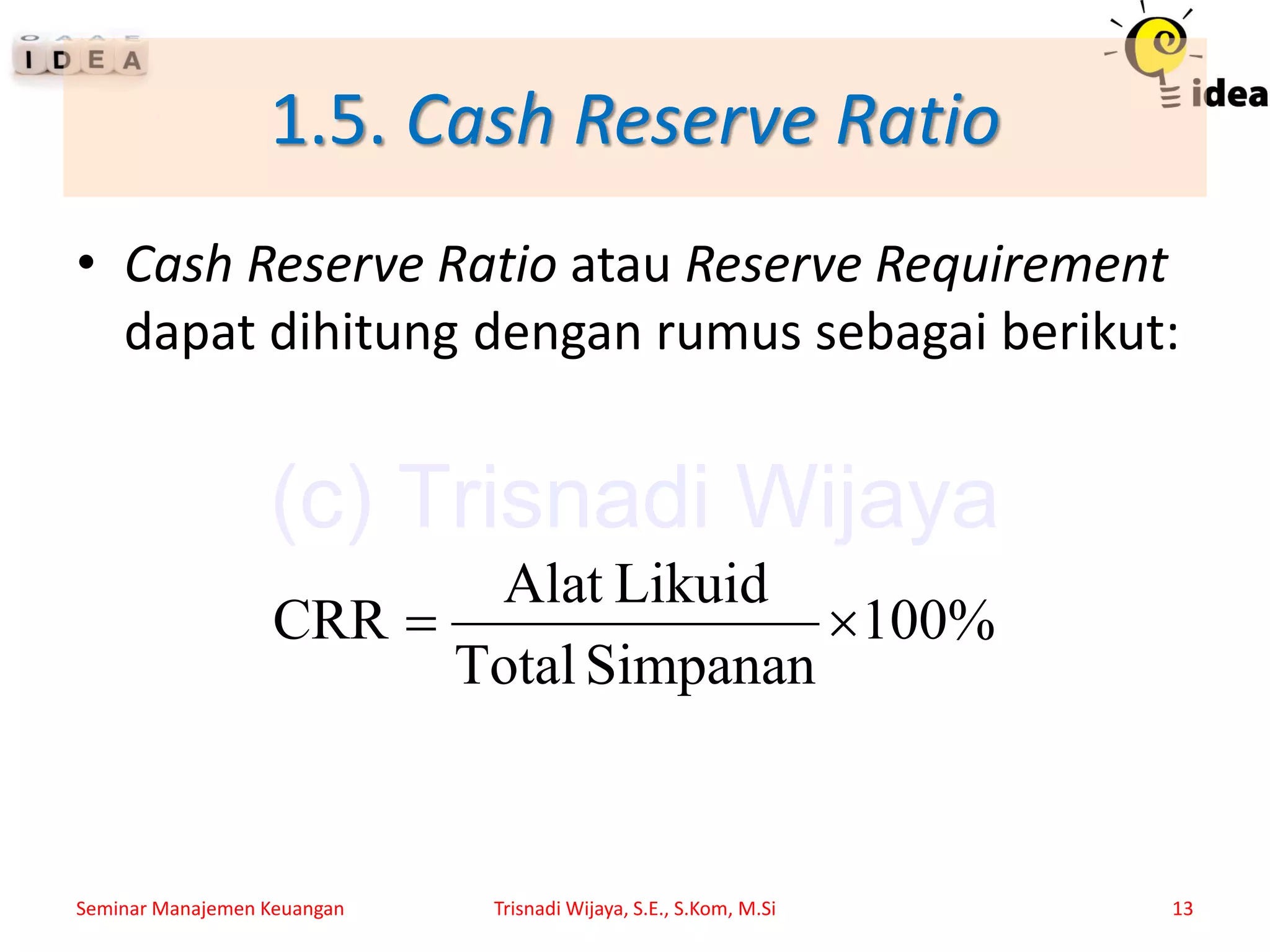 Analisis Rasio Keuangan Bank | PDF