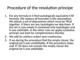 Theory of ICT - Propositional calculus lecture | PPT
