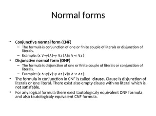 Theory of ICT - Propositional calculus lecture | PPT