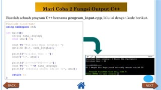 Perintah-Perintah dasar Input Output C++.pptx