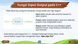 Perintah-Perintah dasar Input Output C++.pptx