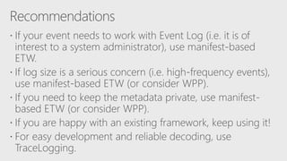 Build 2017 - P4099 - Production tracing with Event Tracing for Windows ...