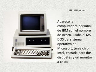 Evolución de las computadoras | PPTX