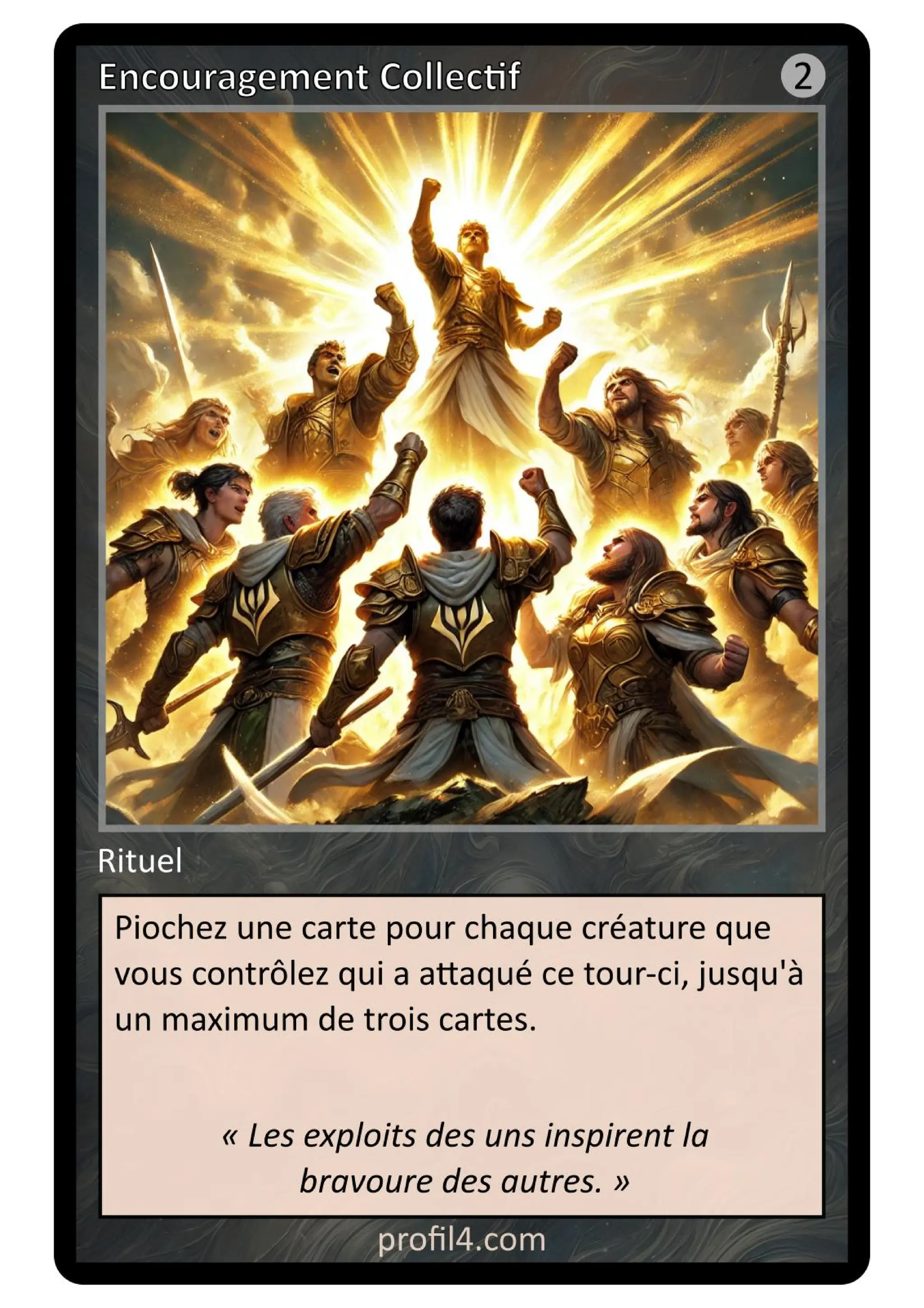 Jeu de 205 cartes DISC - Le rassemblement