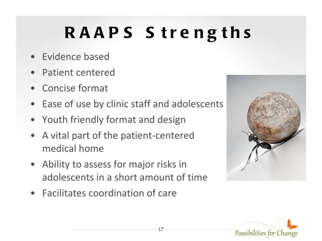 RAAPS Adolescent Risk Assessment | PPT | Parenting Teens | Parenting