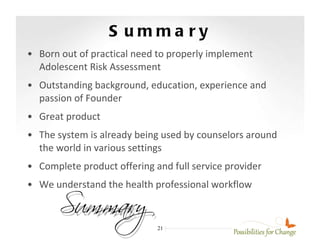 RAAPS Adolescent Risk Assessment | PPT