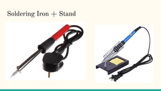 Soldering Iron + Stand
 