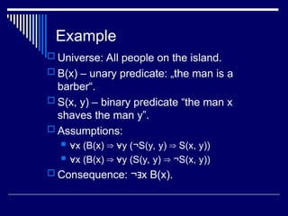 Theory of ICT - Propositional calculus lecture 2 | PPT