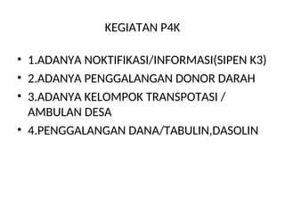 PROGRAM KESEHATAN TENTANG P4K 2024 -revisi.ppt