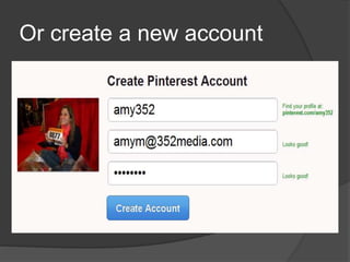 Or create a new account
 