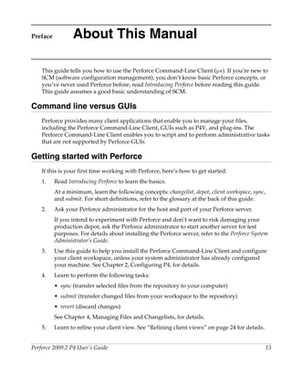 P4 perforce | PDF