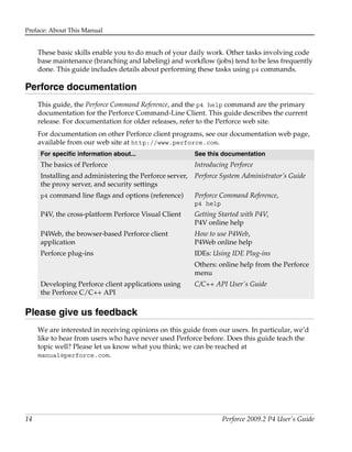 P4 perforce | PDF