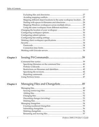 P4 perforce | PDF