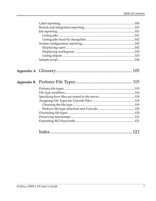 P4 perforce | PDF