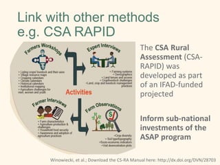 Partnerships for Scaling Climate Smart Agriculture in Africa and Asia