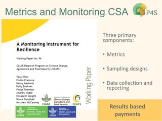 Partnerships for Scaling Climate Smart Agriculture in Africa and Asia