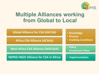 Linking experiences between LAM, Africa, & Asia