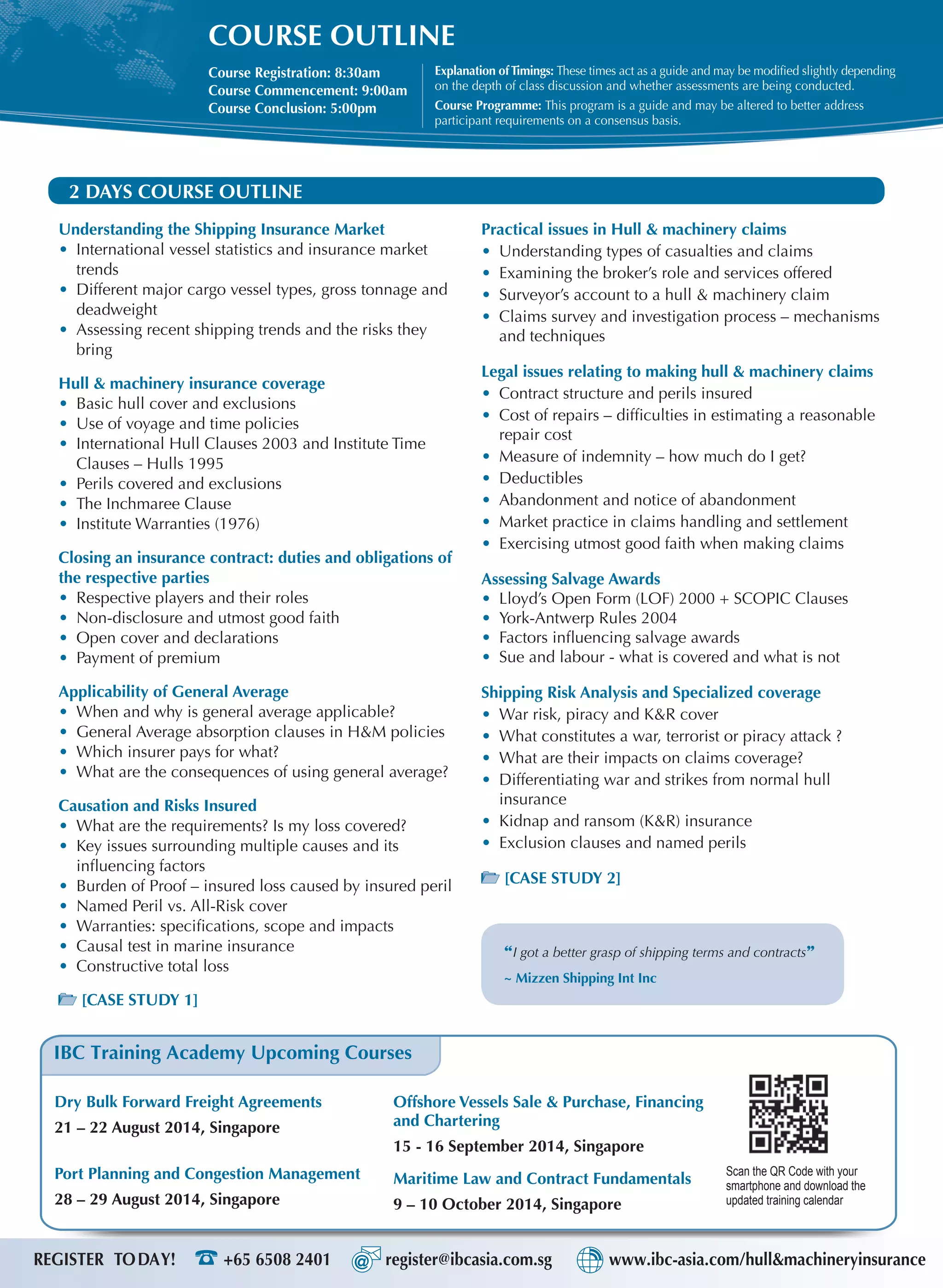 Hull & Machinery Insurance and Claims | PDF