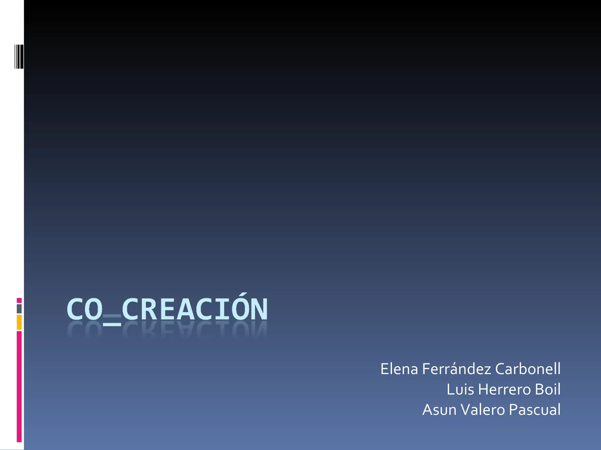 Elena Ferrández Carbonell Luis Herrero Boil Asun Valero Pascual 