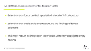 Freenome's Biological Machine Learning Platform | PPTX