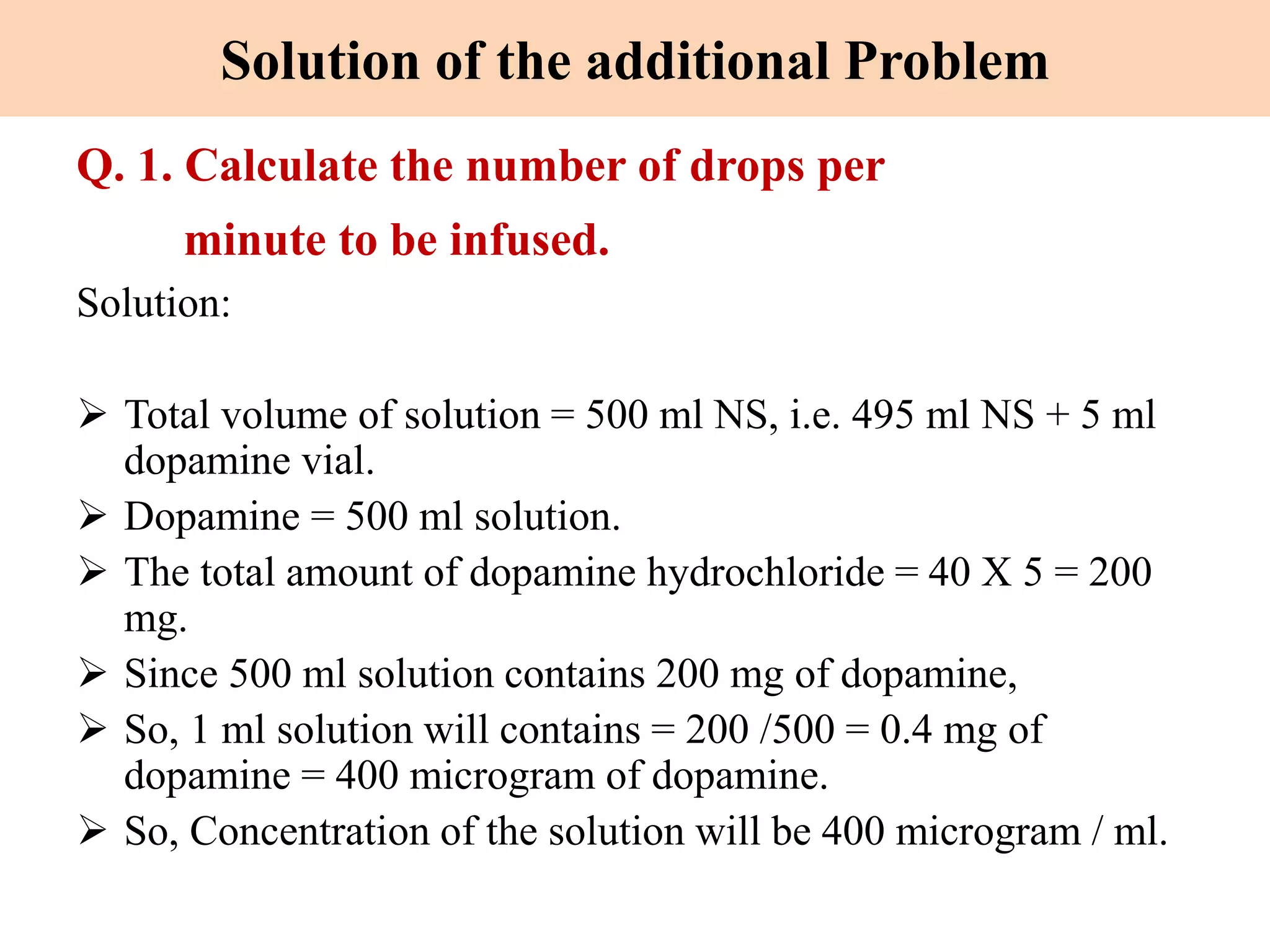 Dose calculations -_january_2021_-_upload_slide_share | PDF