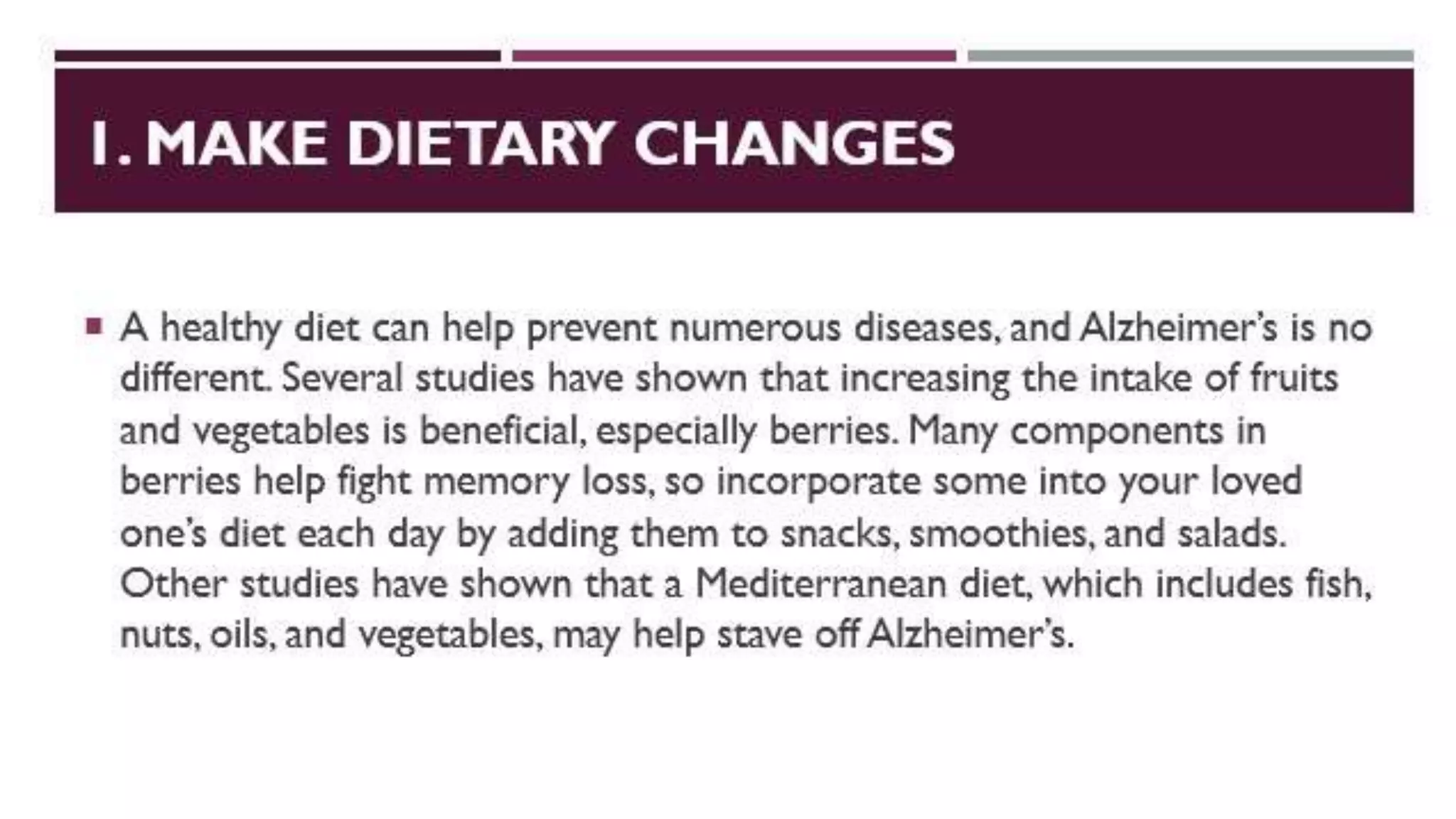 ways to prevent alzheimer’s disease | PPTX