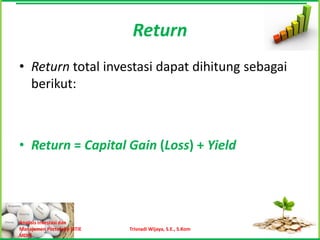 Return dan Risiko Aset Tunggal | PDF