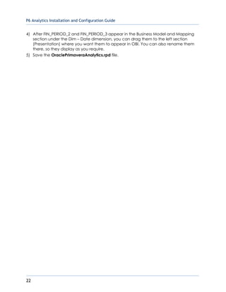 P6 analytics install_and_config_guide | PDF