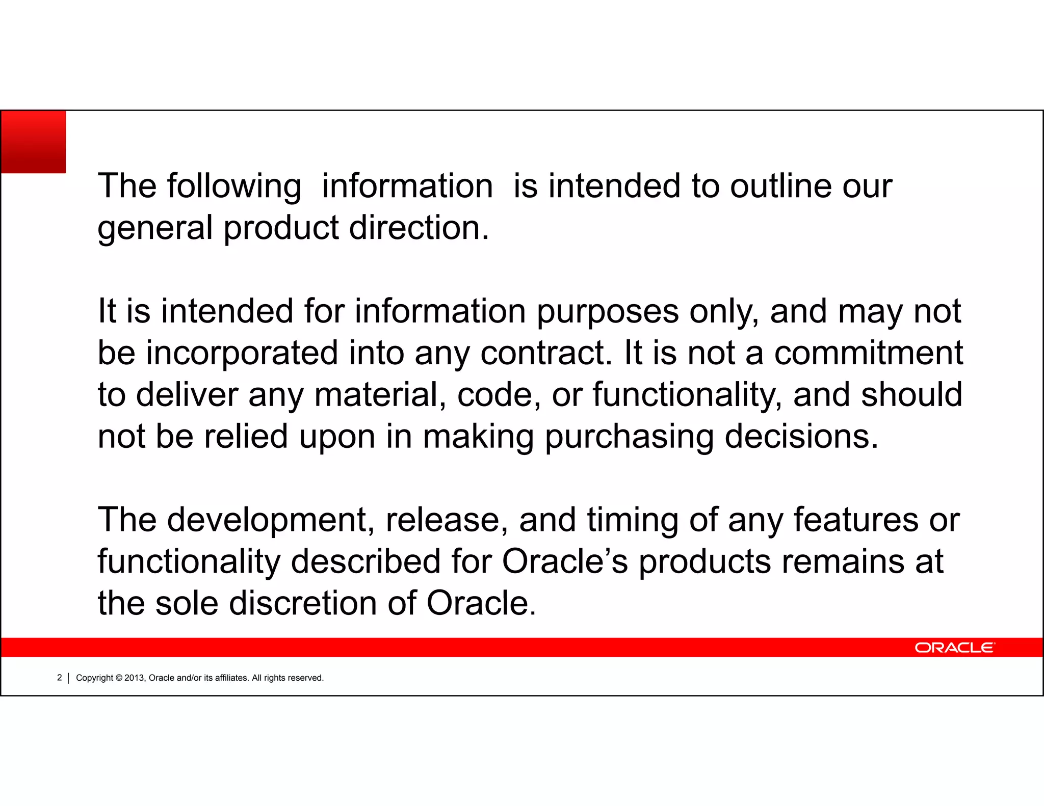 P6 analytics product roadmap and overview - Oracle Primavera P6 ...