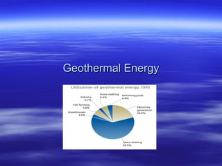 Geothermal Energy g 