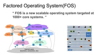 Factored Operating Systems paper review | PPTX