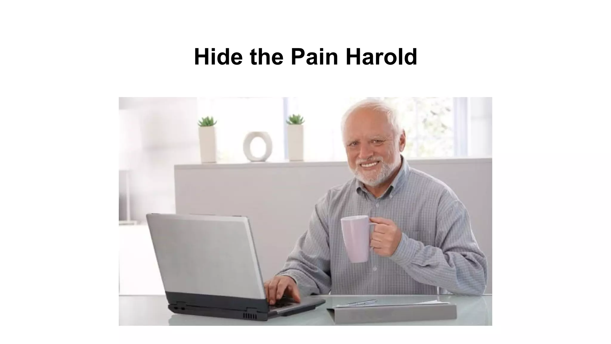 Hide the Pain Harold
 