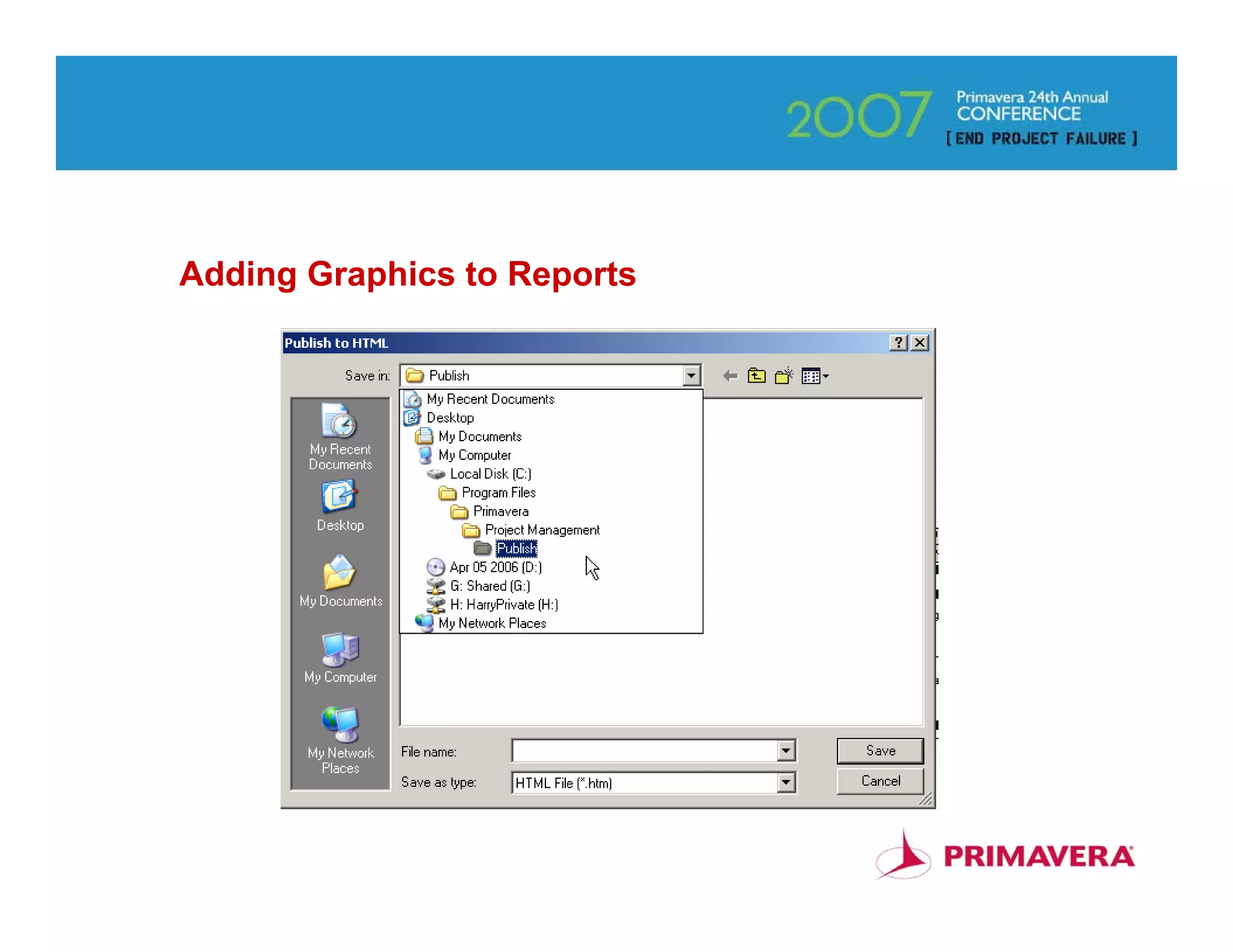 Adding Graphics to Reports




                             80
 