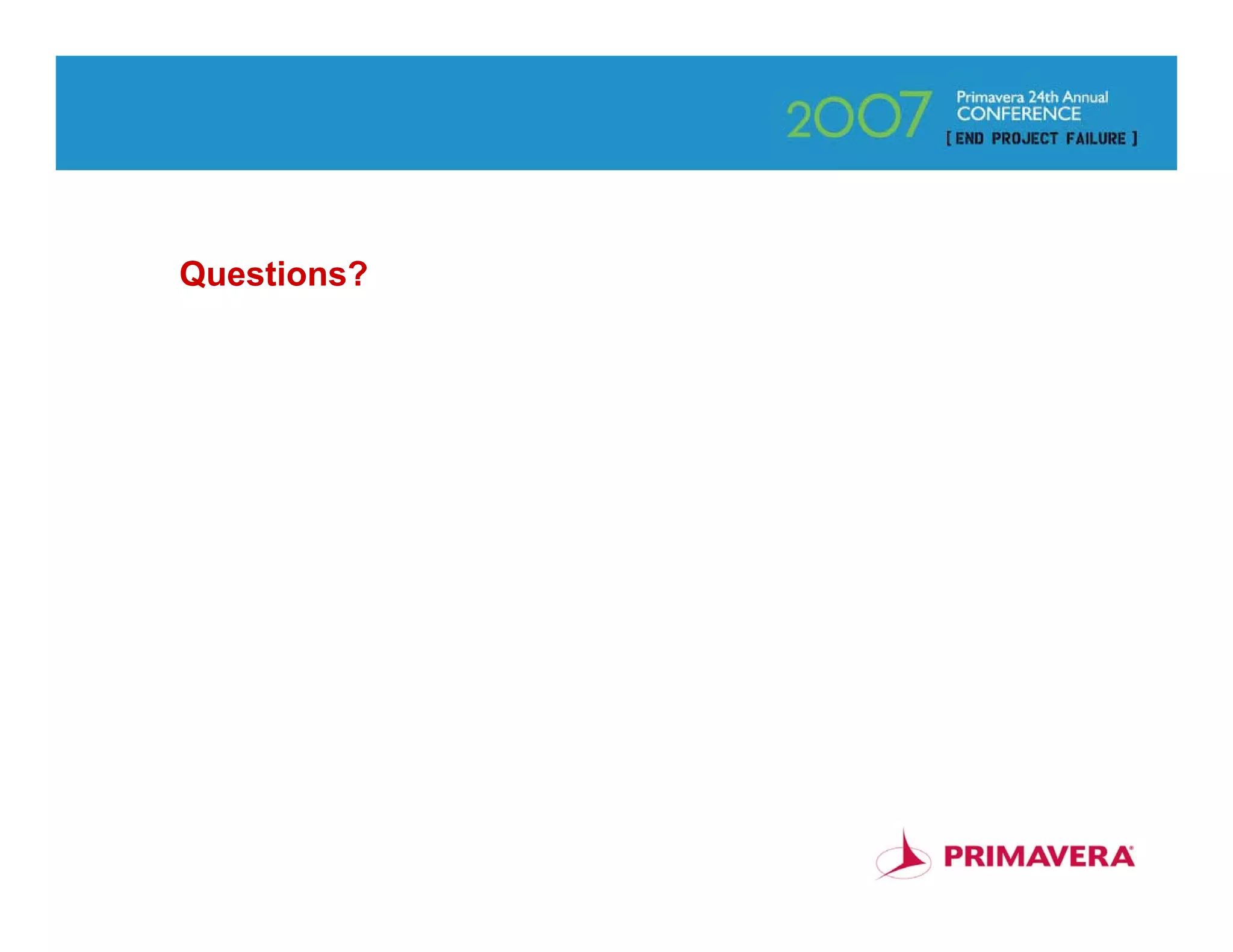 Questions?




             91
 