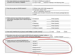 August 24, 2012   Using mobile ethnography to map the visitor experience of mega sports events   11
 