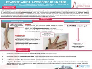 Linfangitis Reticular P_77.pdf artículo sobre cuidados de la piel | PDF