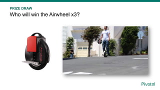 PRIZE DRAW
Who will win the Airwheel x3?
 