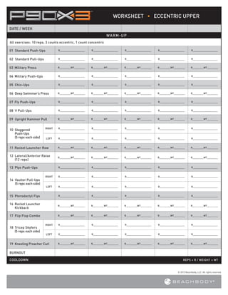 P90 x3 worksheets PDF Free Download