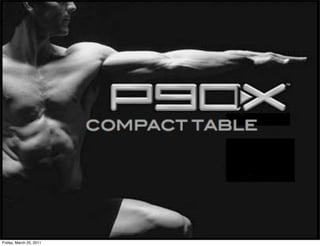 20
Friday, March 25, 2011
 