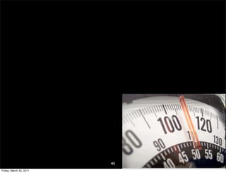 40
Friday, March 25, 2011
 