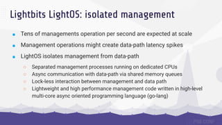 Vanquishing Latency Outliers in the Lightbits LightOS Software Defined ...