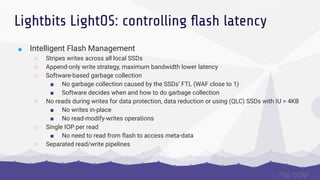 Vanquishing Latency Outliers in the Lightbits LightOS Software Defined ...