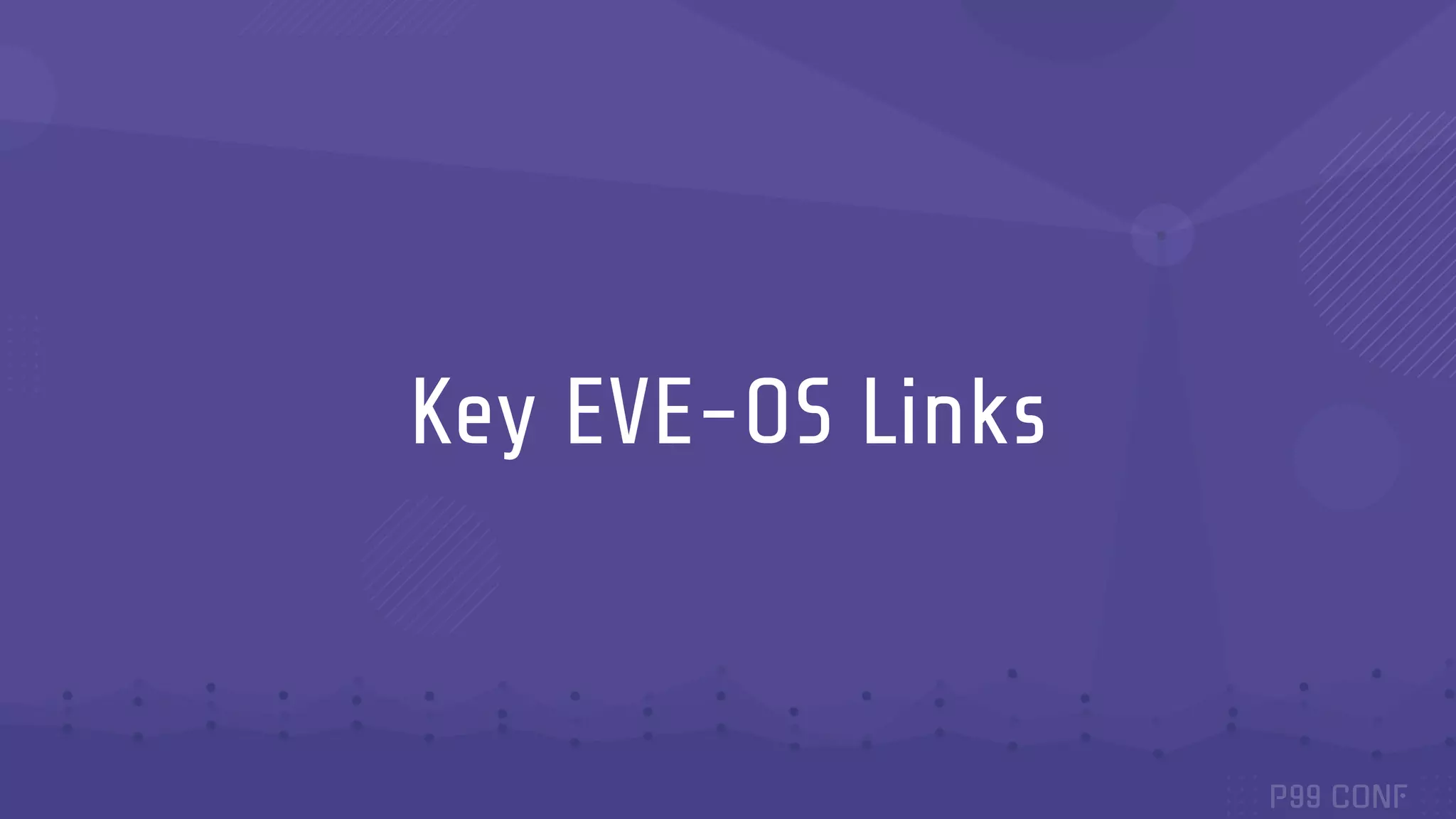Key EVE-OS Links
 