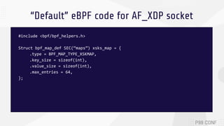 High-Performance Networking Using eBPF, XDP, and io_uring | PDF