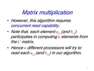 Parallel Algorithms | PDF