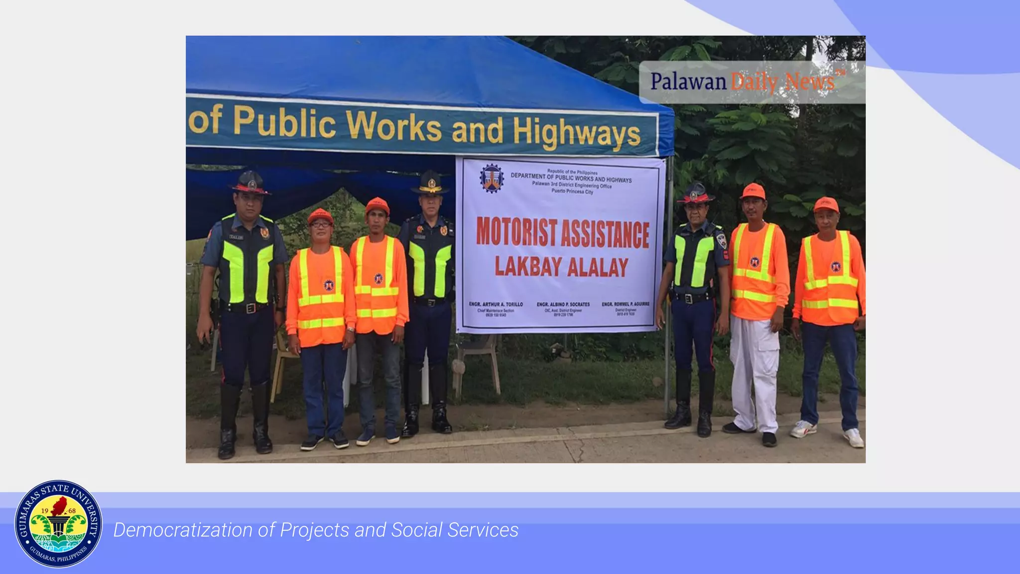 Democratization of Projects and Social Services
 