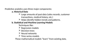 predictive analytics and spss predictive modeling | PPTX